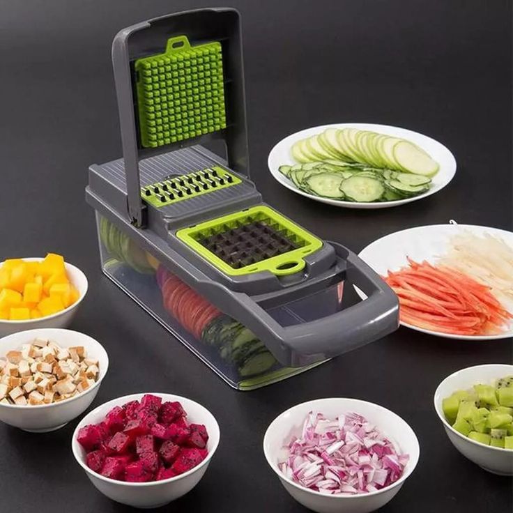 16-in-1 Vegetable Cutter – Multifunctional Chopper & Mandoline Slicer
